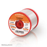 Soldering wire HS10 - Sn60,Pb39,Cu1 - 0.3 mm , 250 gr , 2.5% Flux
