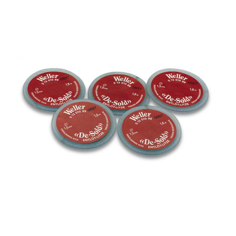 Desoldering wire 1,6 m coil, width 1,5 mm 1 Desoldering wire 1,6 m coil, width 1,5 mm