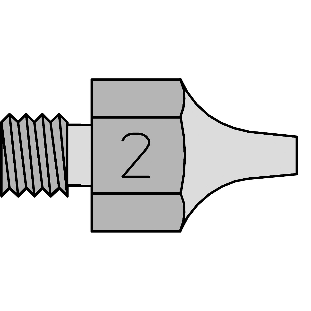 DS 112 Desoldering nozzle 1 DS 112 Desoldering nozzle