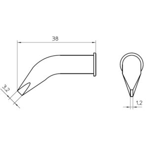 LHT CX Soldering tip