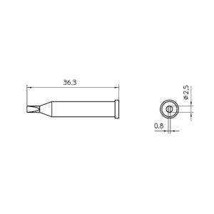XT BSC Soldering tip