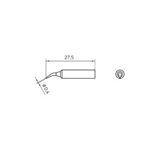 XNT 1X soldering tip
