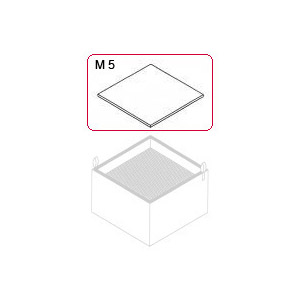 Fine dust filter M 5 - WFE 20 D, WFE 4S, Zero Smog 20T 10 pieces 1 Fine dust filter M 5 - WFE 20 D, WFE 4S, Zero Smog 20T 10 pieces