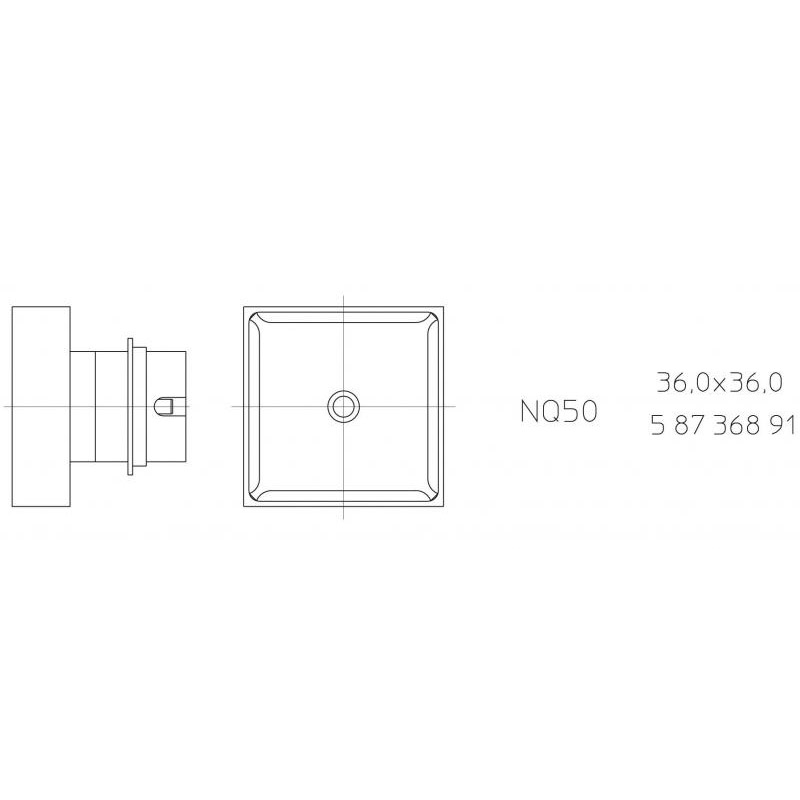 NQ 50 Hot air nozzle 1 NQ 50 Hot air nozzle