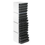Stationary modular storage counter