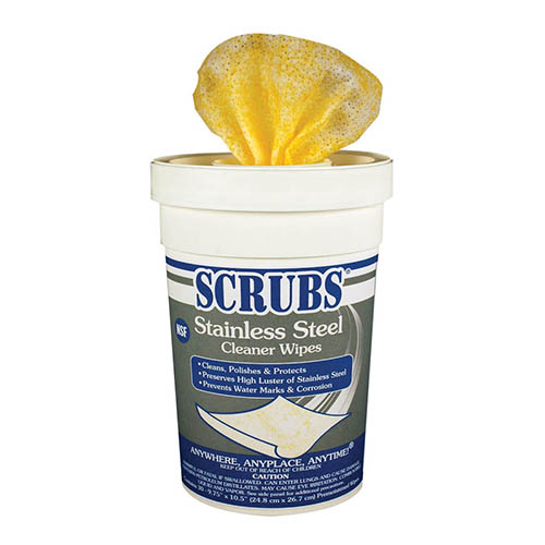 دستمال حوله ای تمیز کننده استیل ضد زنگ Scrubs