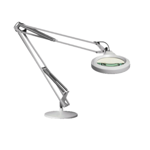 LFM LED Lightweight illuminated bench magnifier