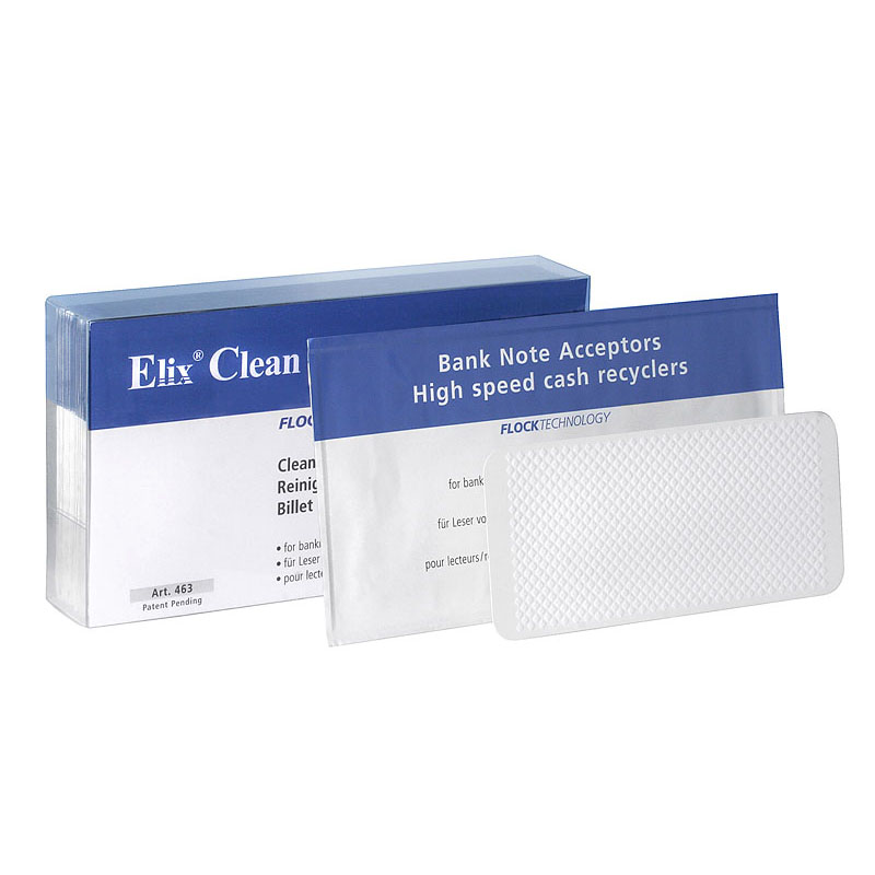Cleaning Card For banknote Acceptors and High Speed cash Recyclers Cleaning Card For banknote Acceptors and High Speed cash Recyclers